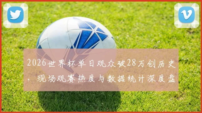 2026世界杯单日观众破28万创历史,现场观赛热度与数据统计深度盘点